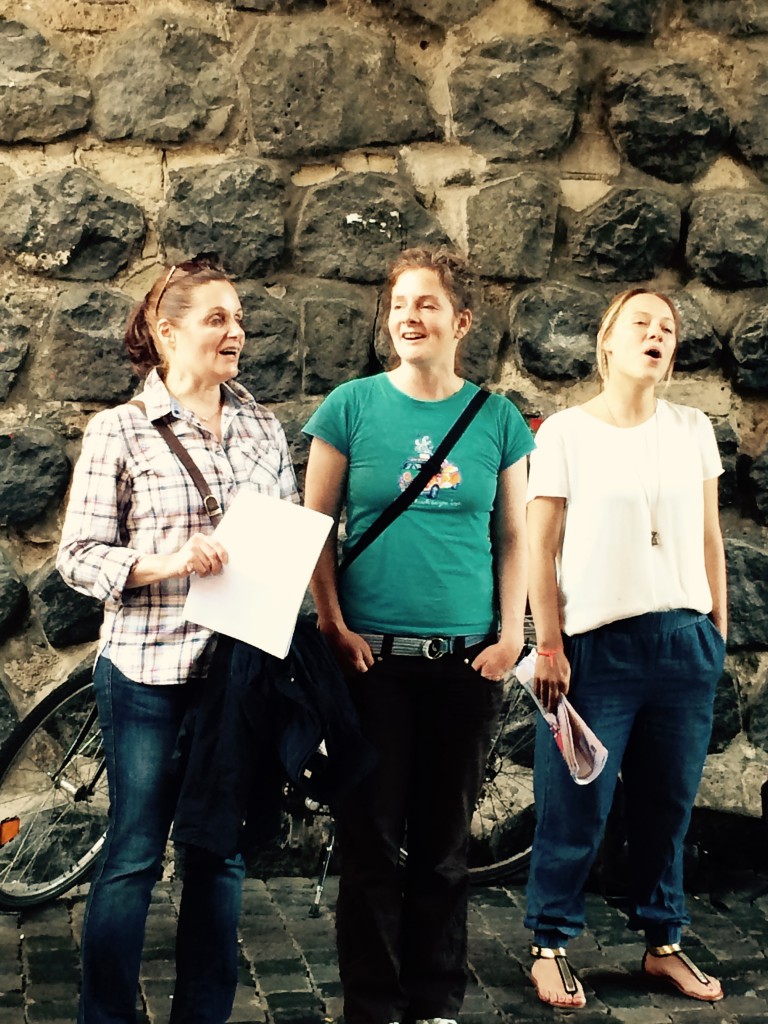 Drei Engel für Chorlonia: Andrea, Verena und Alicja 