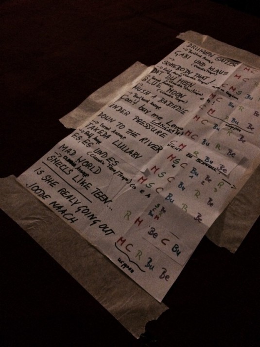 Queen, Beatles, Nirvana, Volkslied – die Setlist