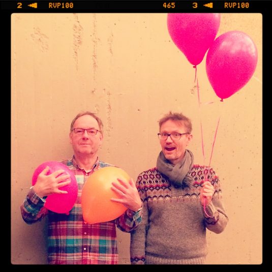 Wir haben die Wassermelonen getragen … aeh.. Ballons!
